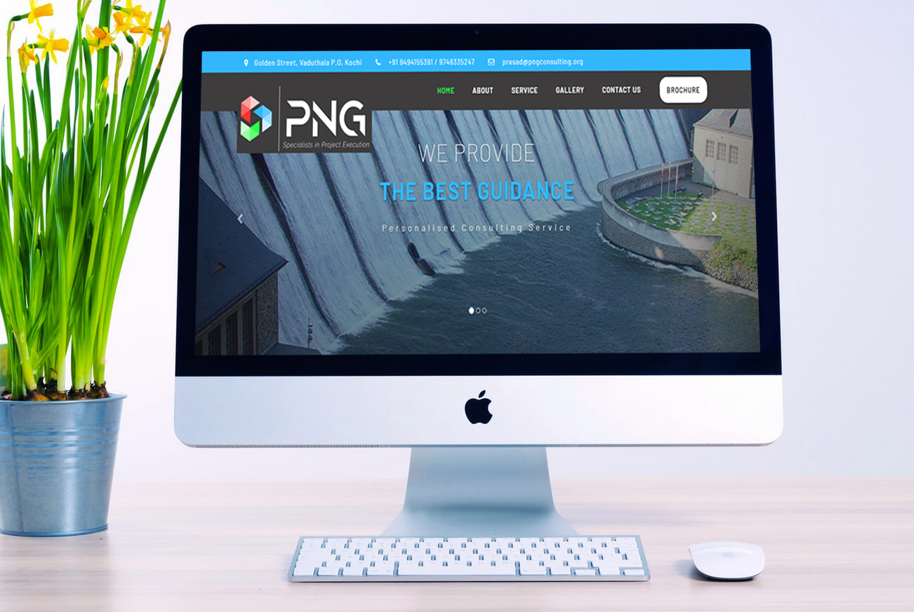 Project Management Business Website Design