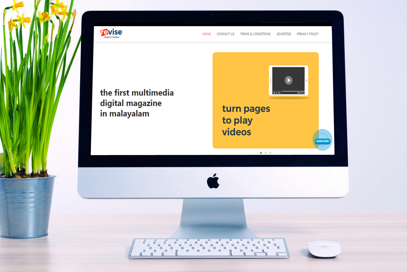 Digital Media Business Website Design 