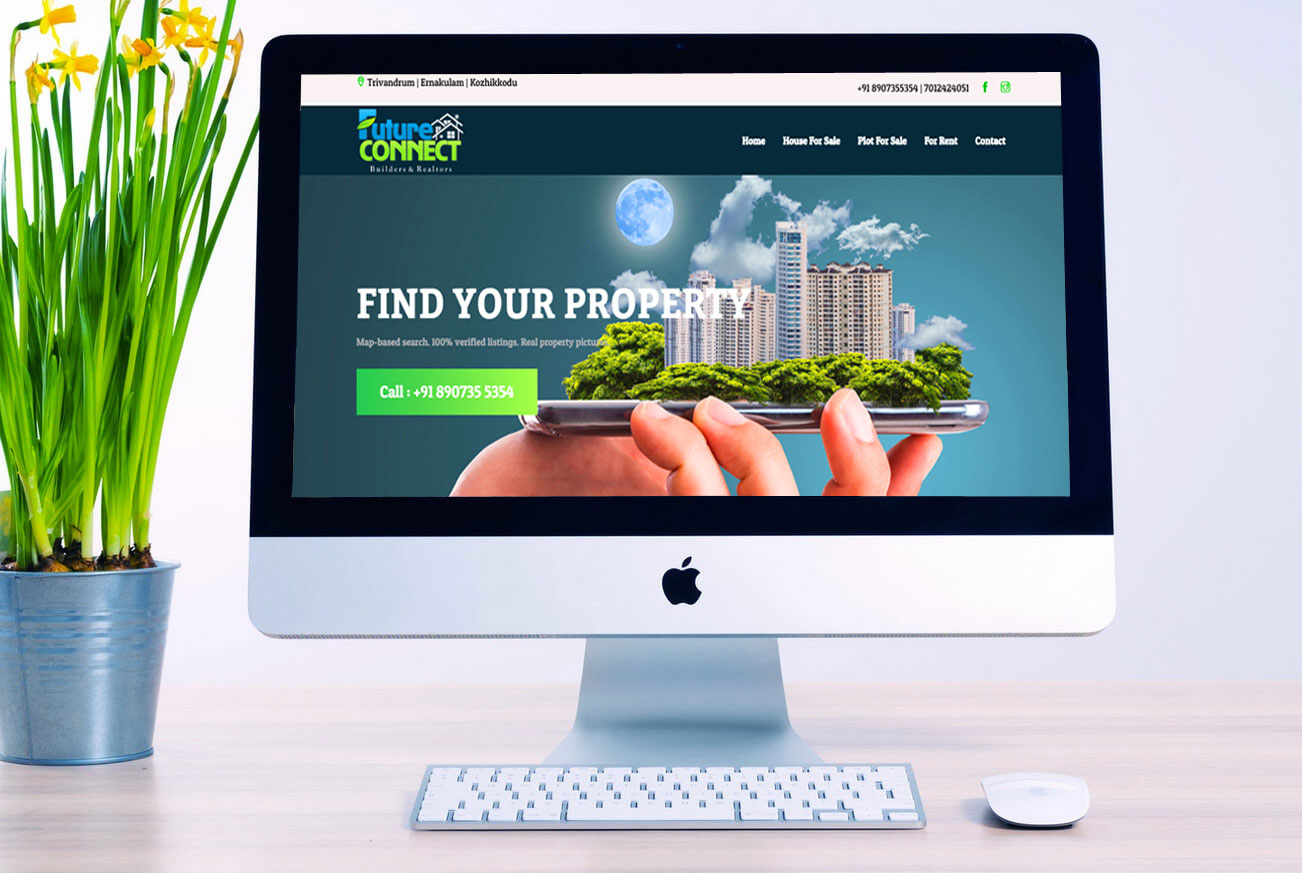 Real Estate Business Website Design