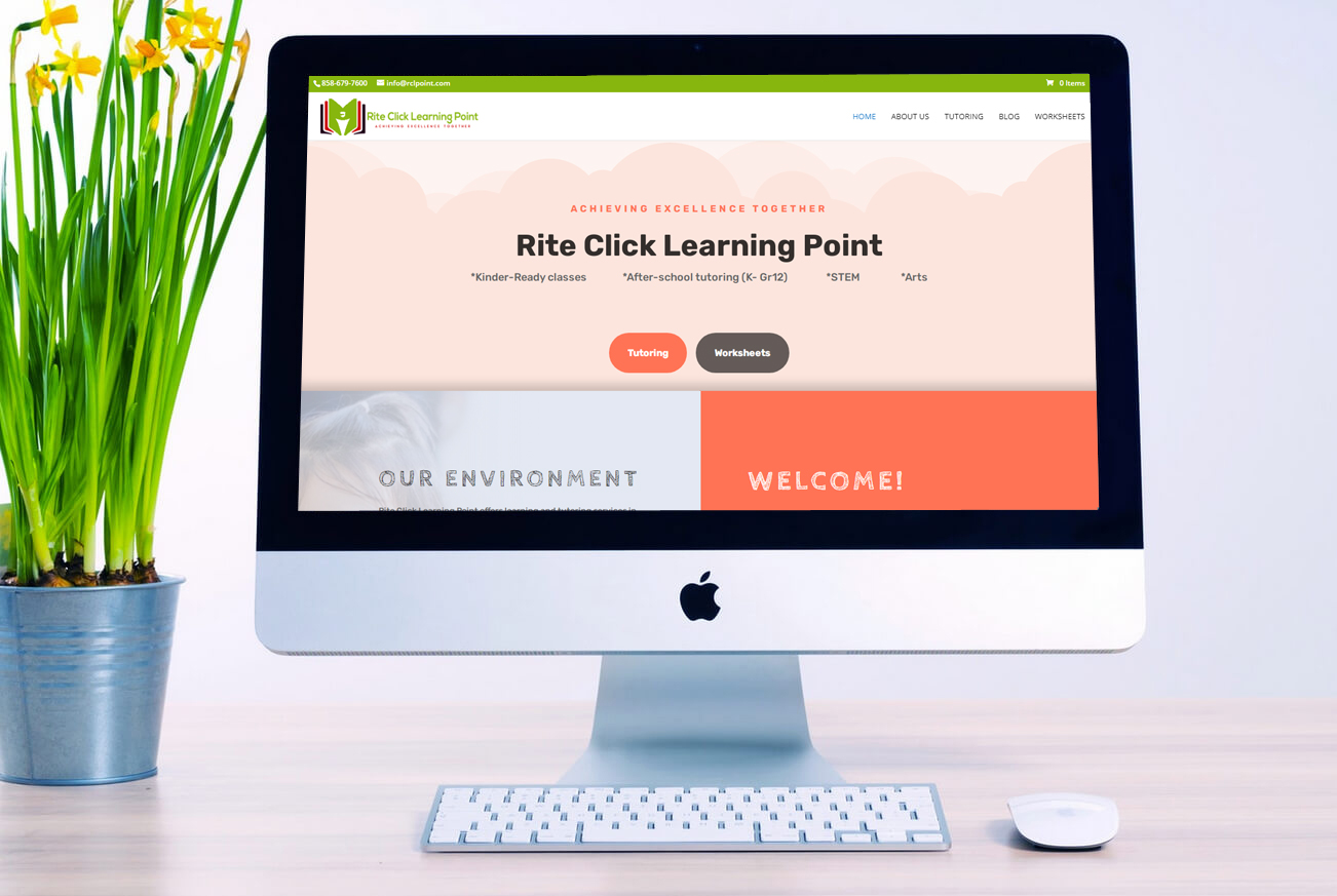 Learning Point Business Website Design