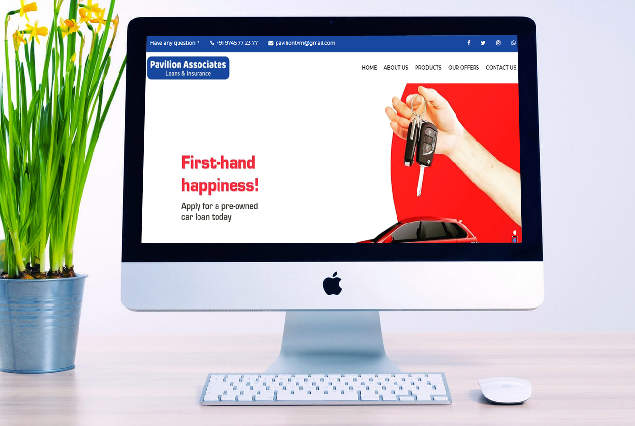 Insurance Company Business Website Design