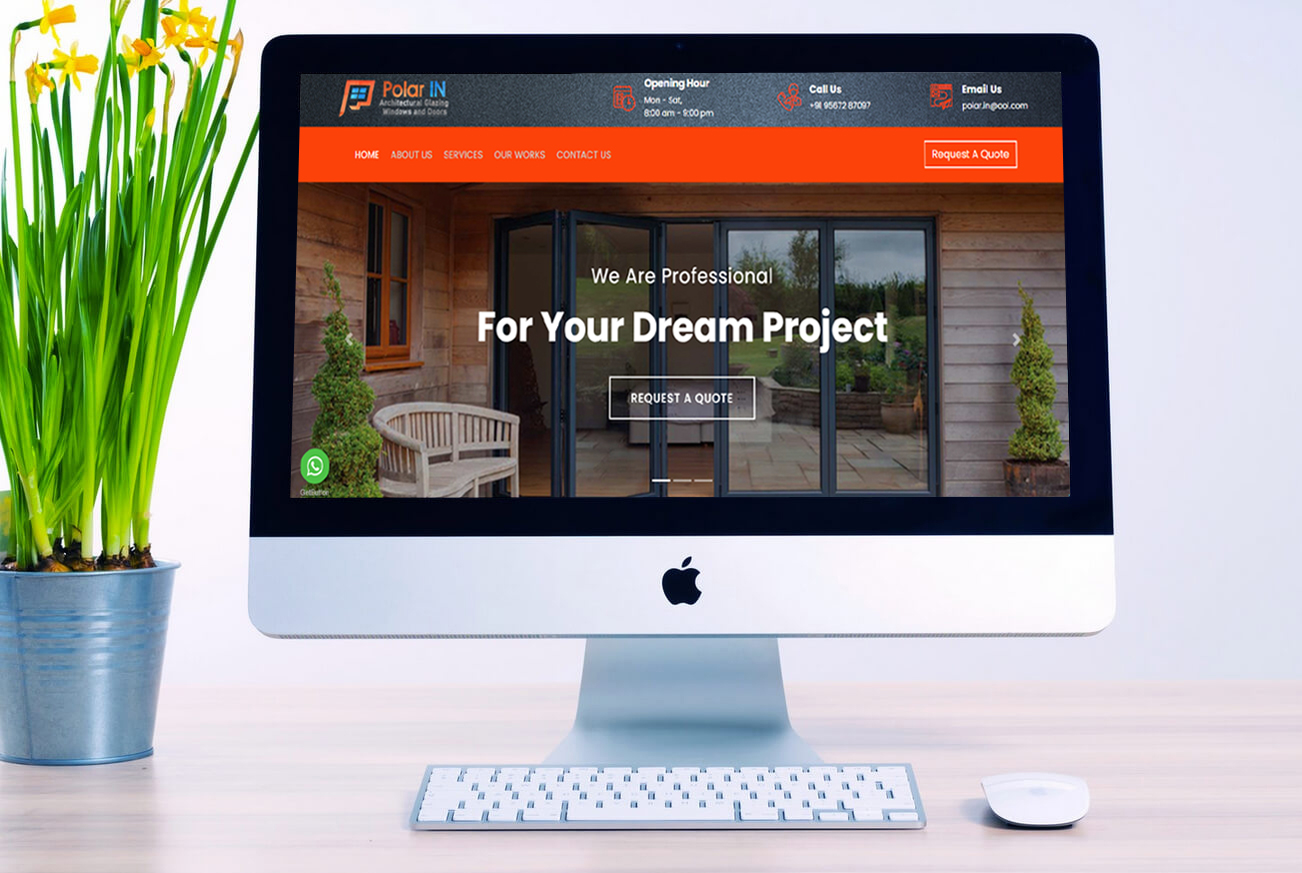 Aluminium Fabrication Business Website Development