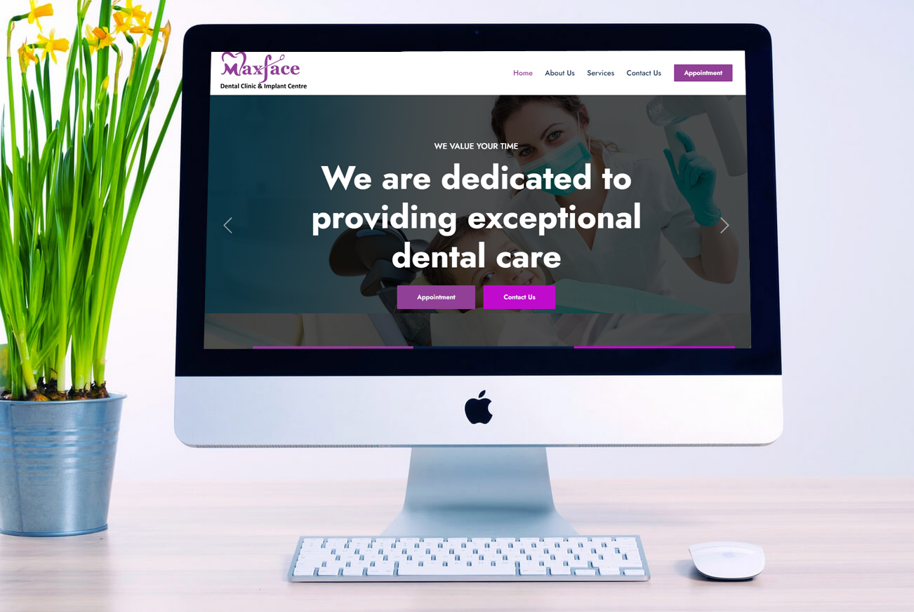 Dental Clinic Business Website Design