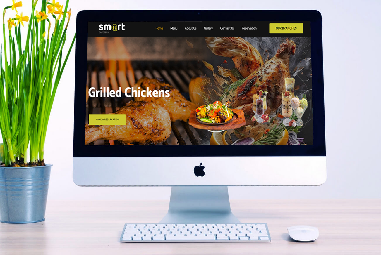 Restaurant Cafe Business Website Design