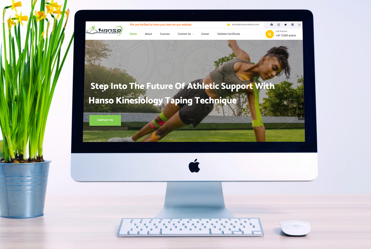 Physio Academy Business Website Design