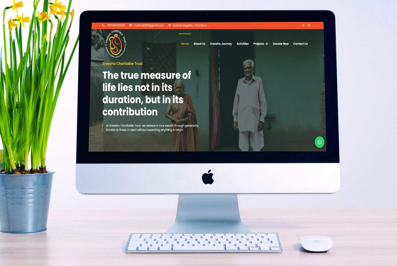 Charitable Trust Business Website Design