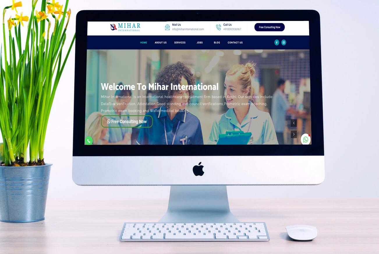 Recruitment Agency Business Website Design