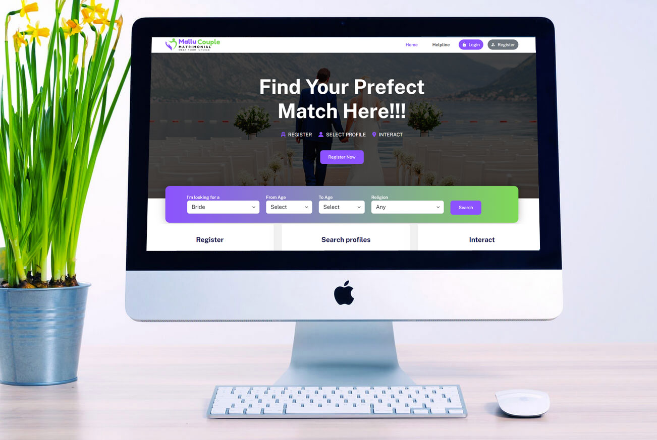Matrimonial Business Website Design