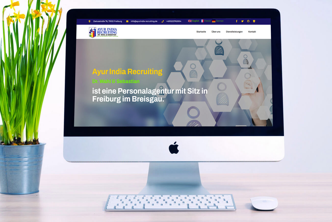Recruiting Business Website Design