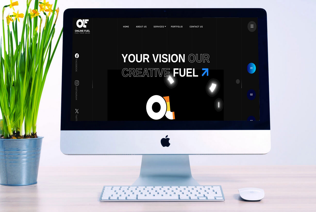 Creative Marketing Agency Business Website Design