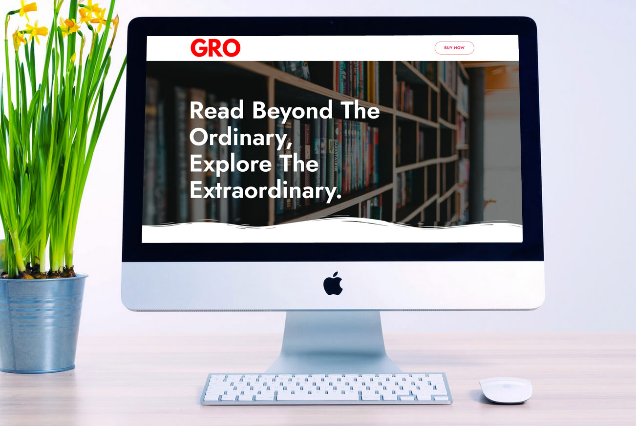 Books Business Website Design