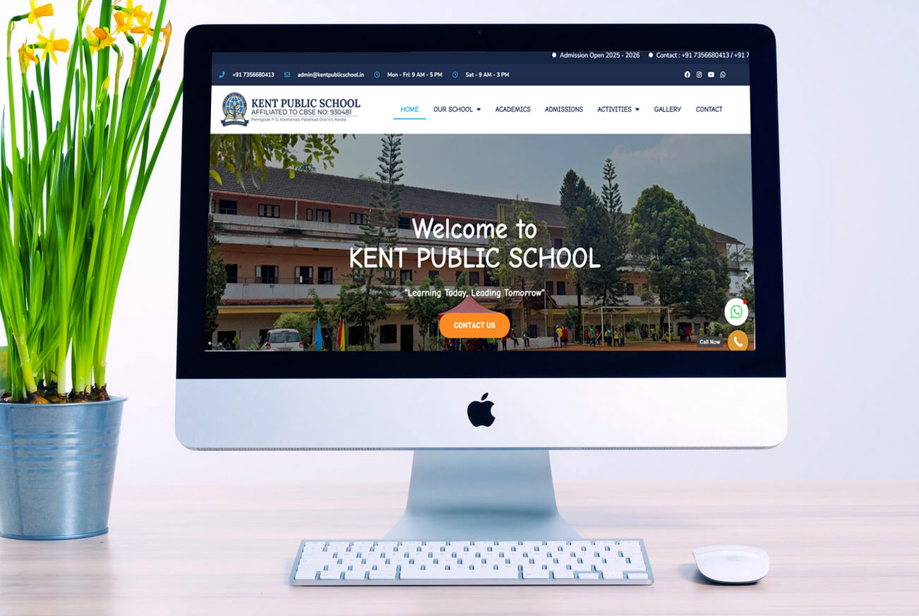 Public School CBSE Business Website Design