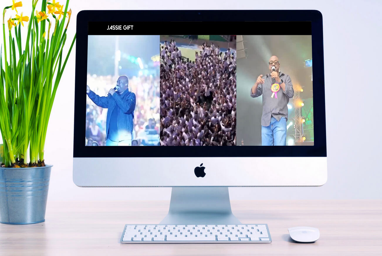Play Back Singer Business Website Design