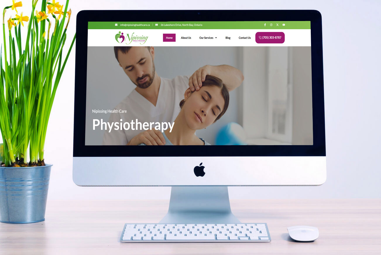 Rehabilitation Healthcare services Business Website Developing
