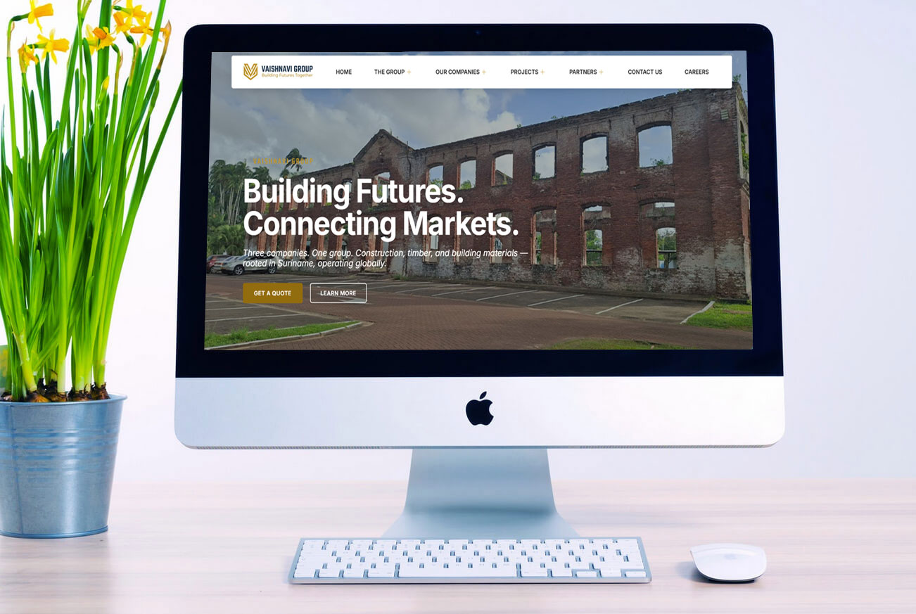 Building Futures Construction Business Website Design