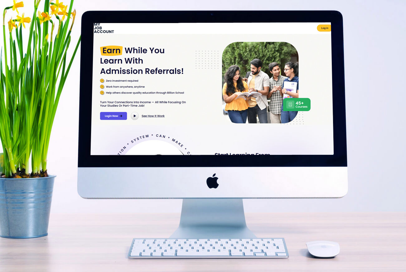 Job Account Business Website Design