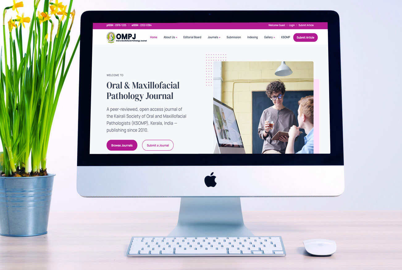 Oral and Maxillofacial Pathologists Business Website Design