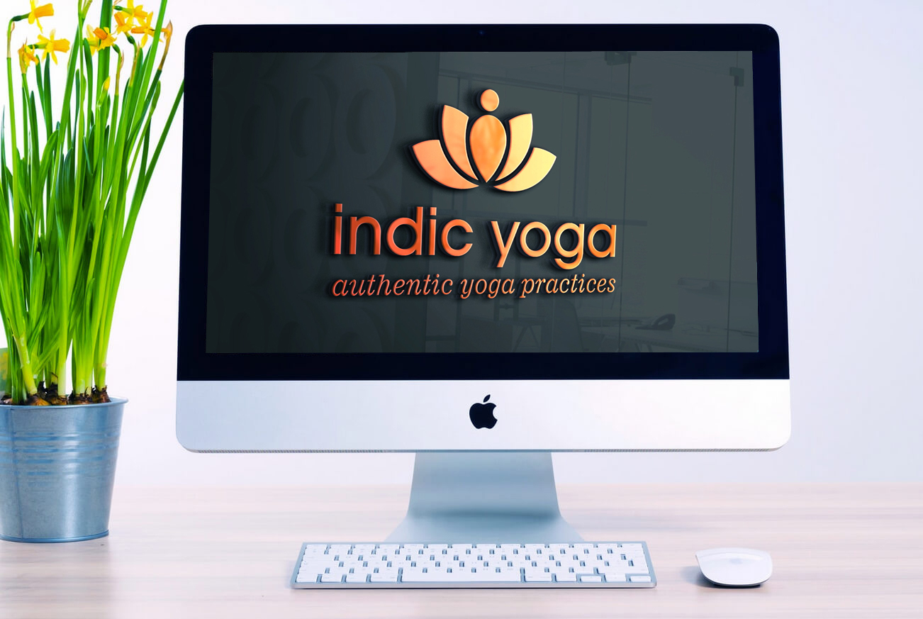 Authentic Yoga Practices Business Logo Design